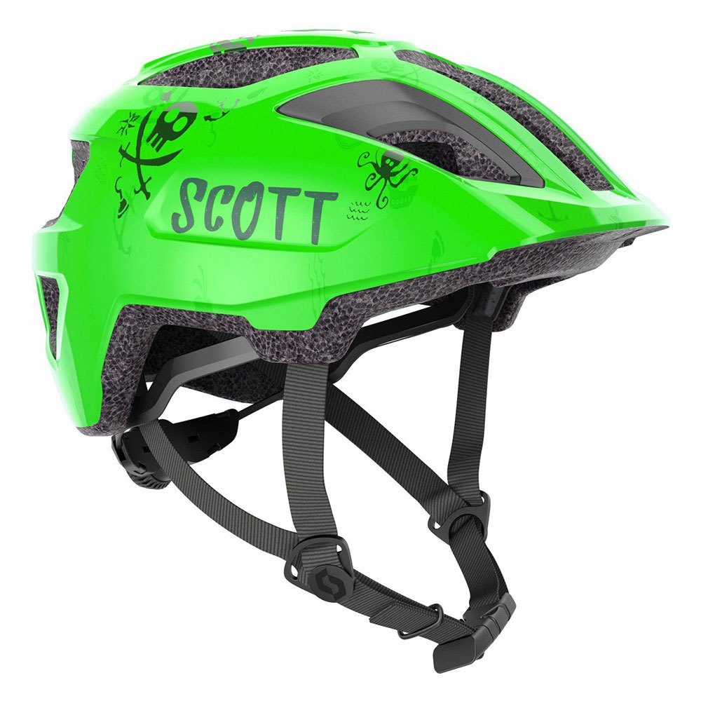 Scott Spunto Kids MTB Helmet Flouro  Green