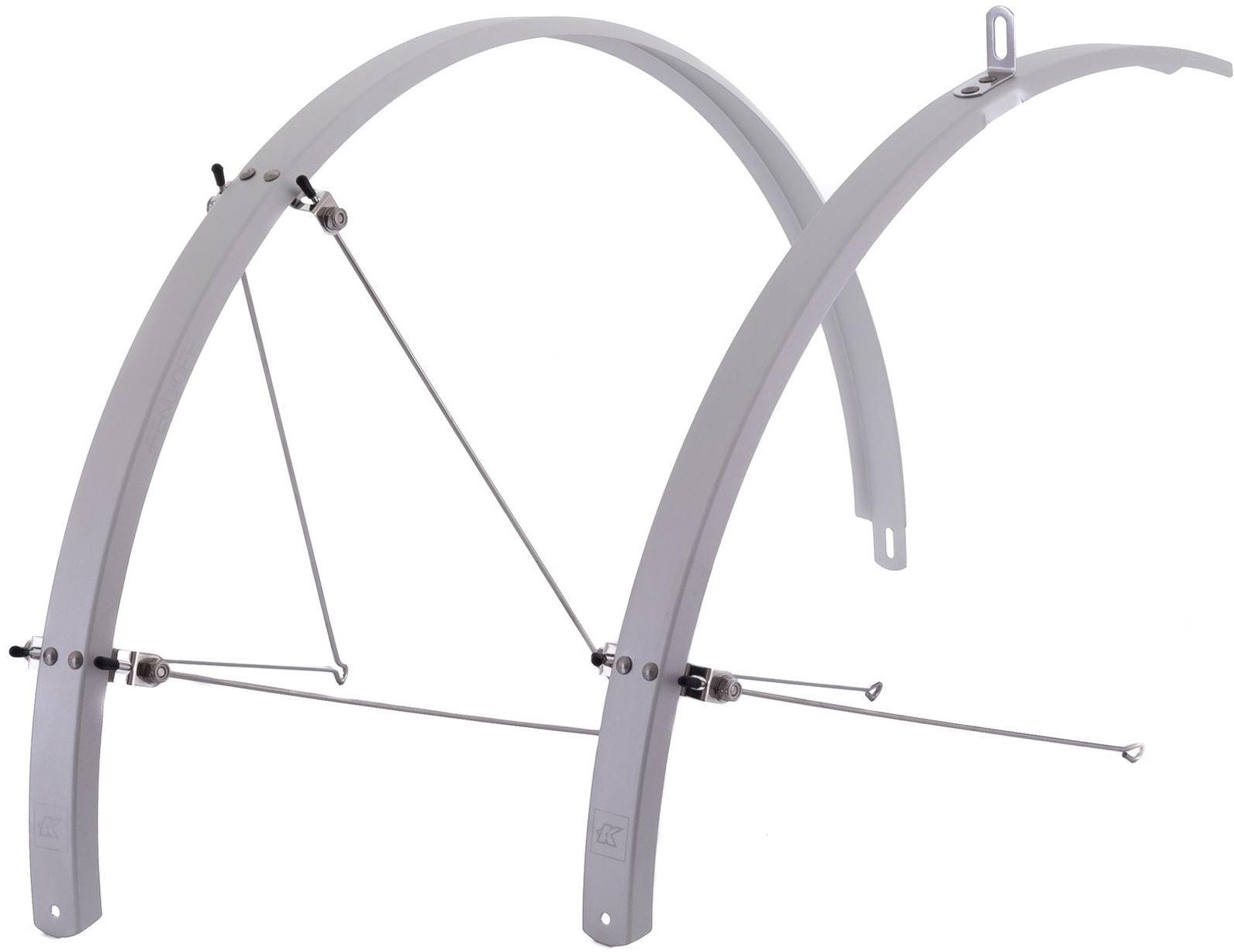 Silver mudguards hot sale