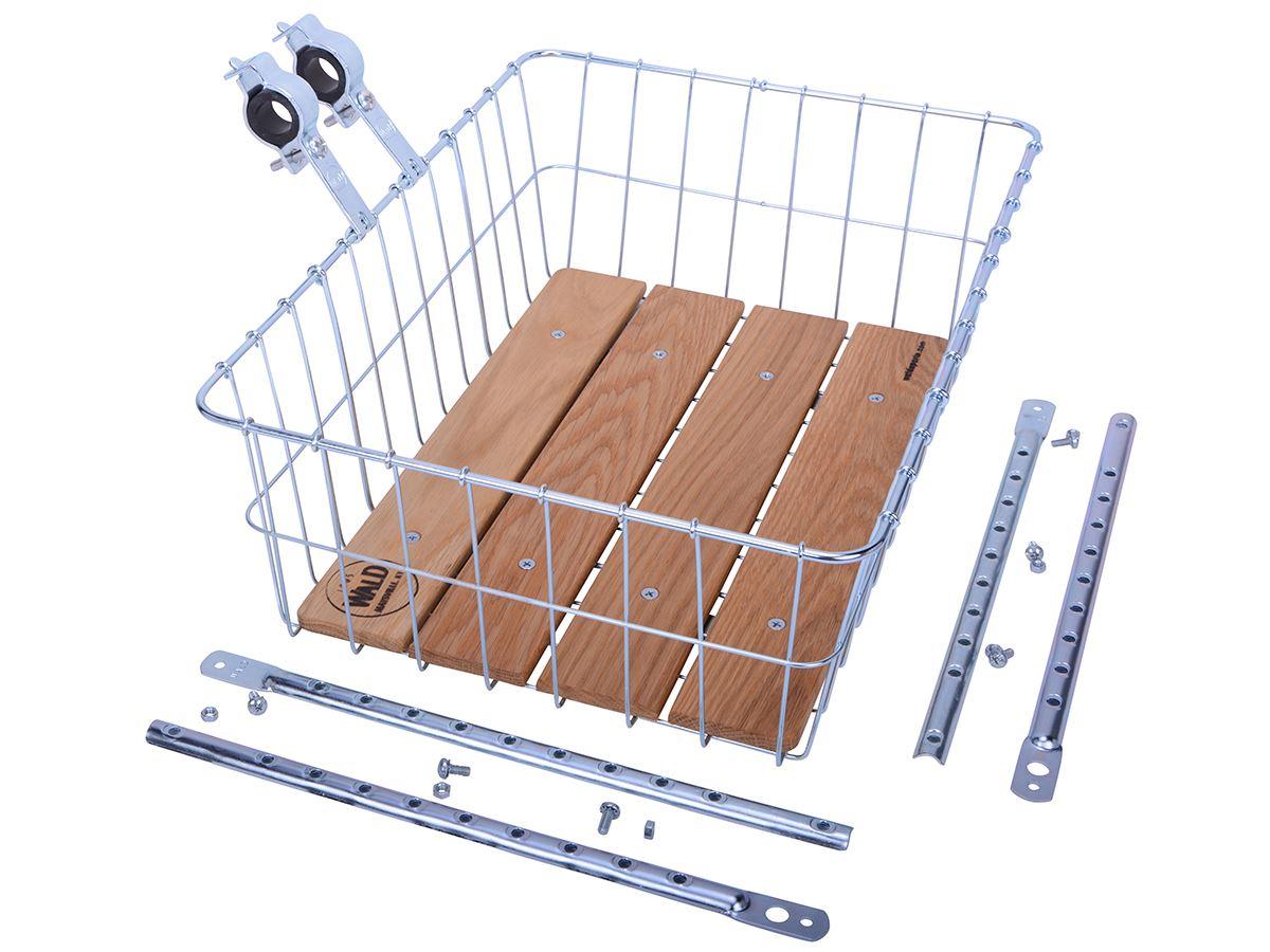 Wald Woody 1392 Large Front Wire Bicycle Basket