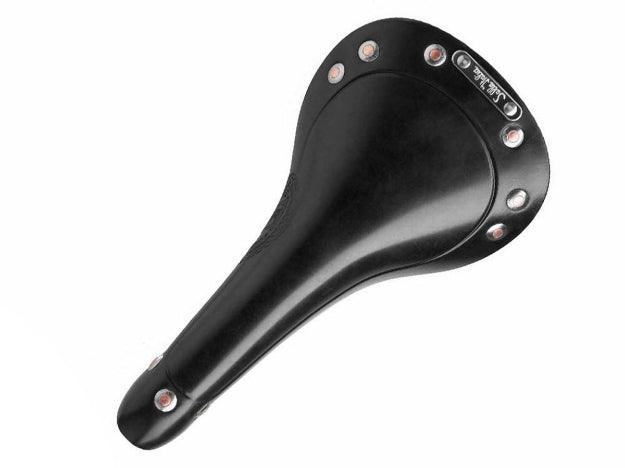 SELLE ITALIA STORICA LEATHER SADDLE - BLACK