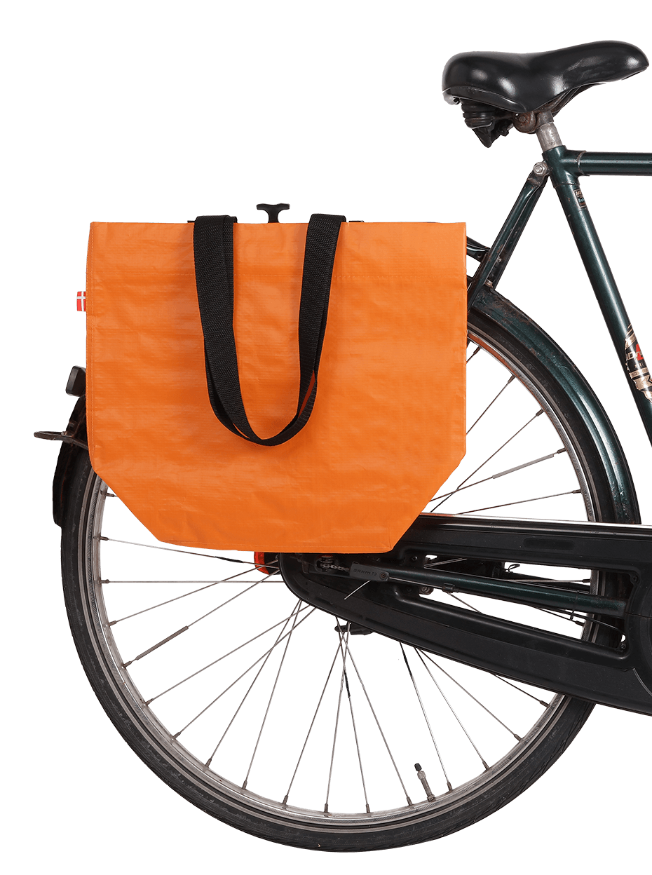 Cobags Bikezac 2.0 - Simply Orange Pannier Bag for Life