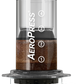AeroPress Clear Coffee Maker - built tougher for travelling