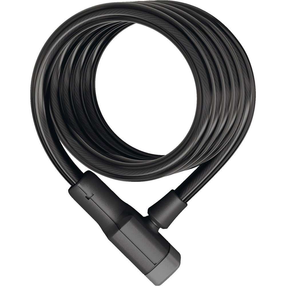 ABUS - Coil Cable Lock - 6512K/180 BK SCMU Booster