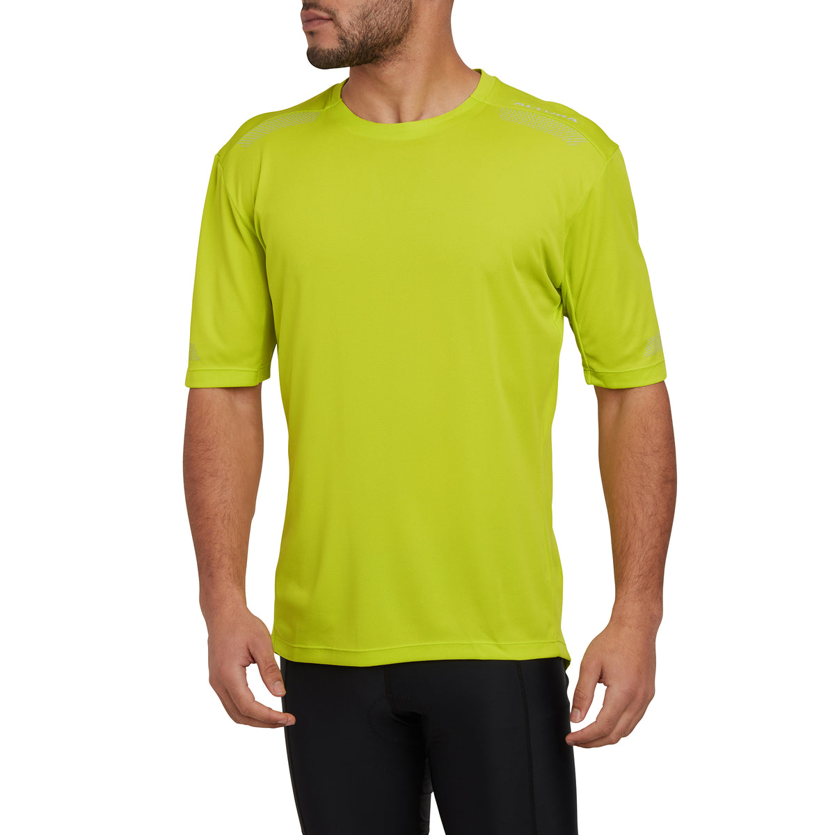 Altura All Road Short Sleeve Performance Tee 2021: LIME XL