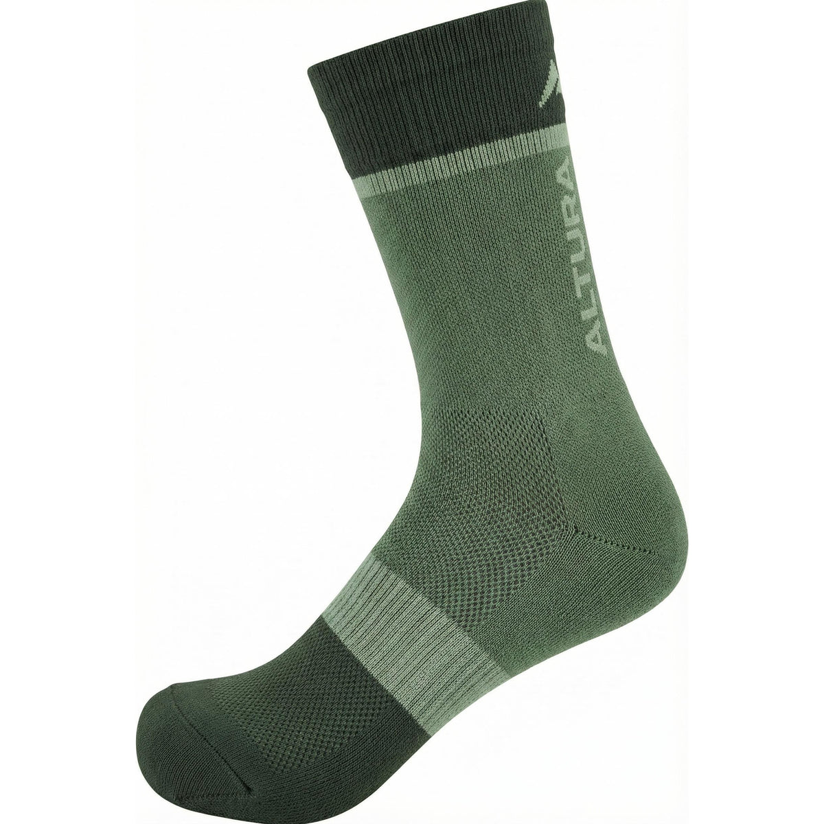 Altura Airstream Unisex Cycling Socks 2026: OLIVE L