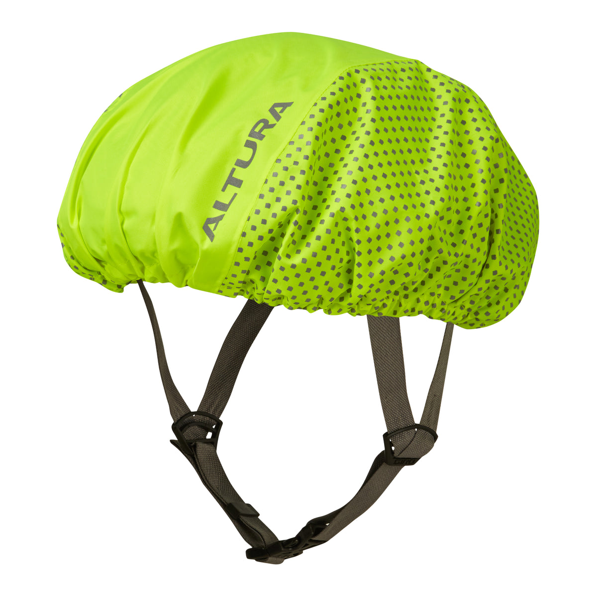 Altura Nightvision Waterproof Cycling Helmet Cover 2016: YELLOW ONE SIZE