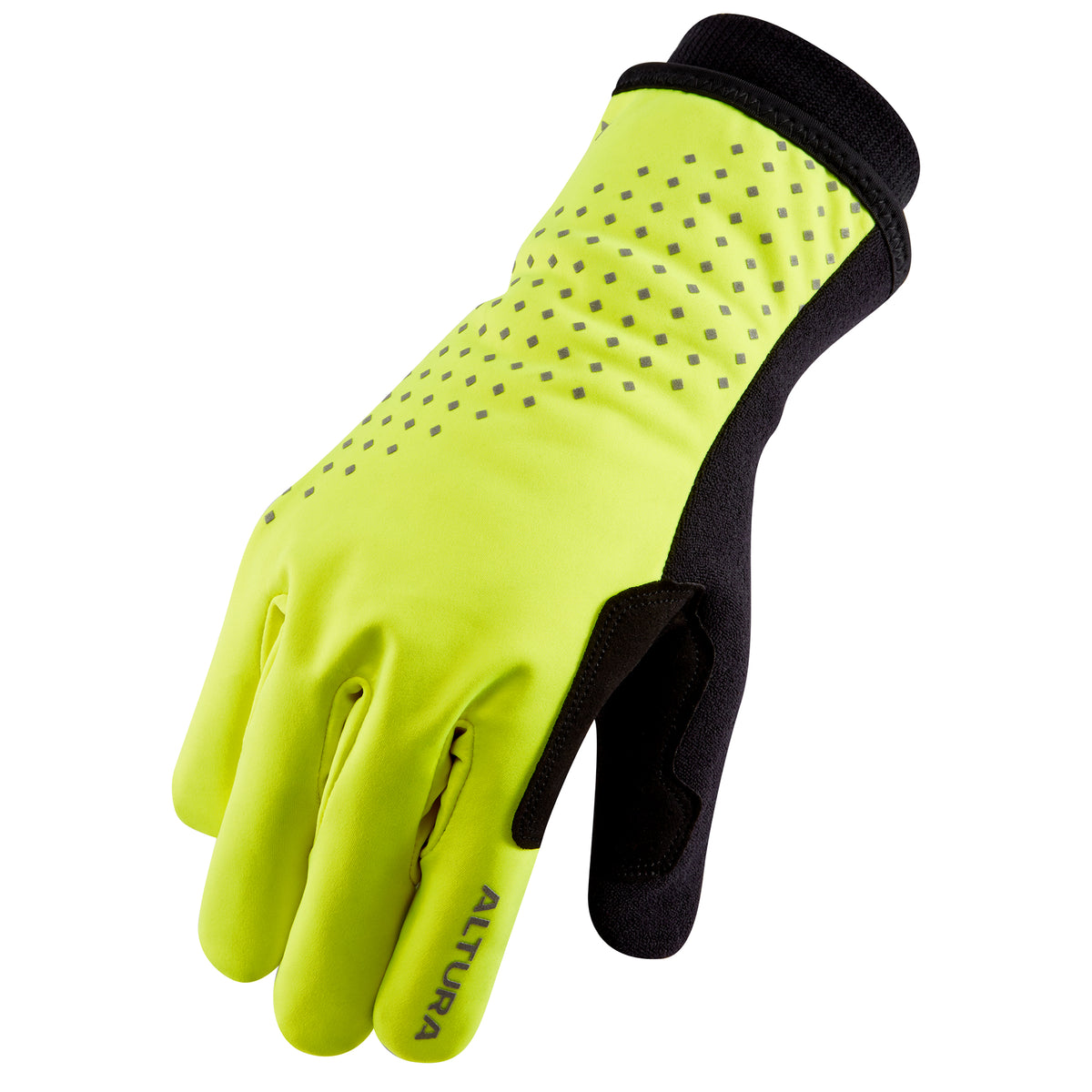 Altura Nightvision Unisex Waterproof Insulated Cycling Gloves 2021: YELLOW 2XL