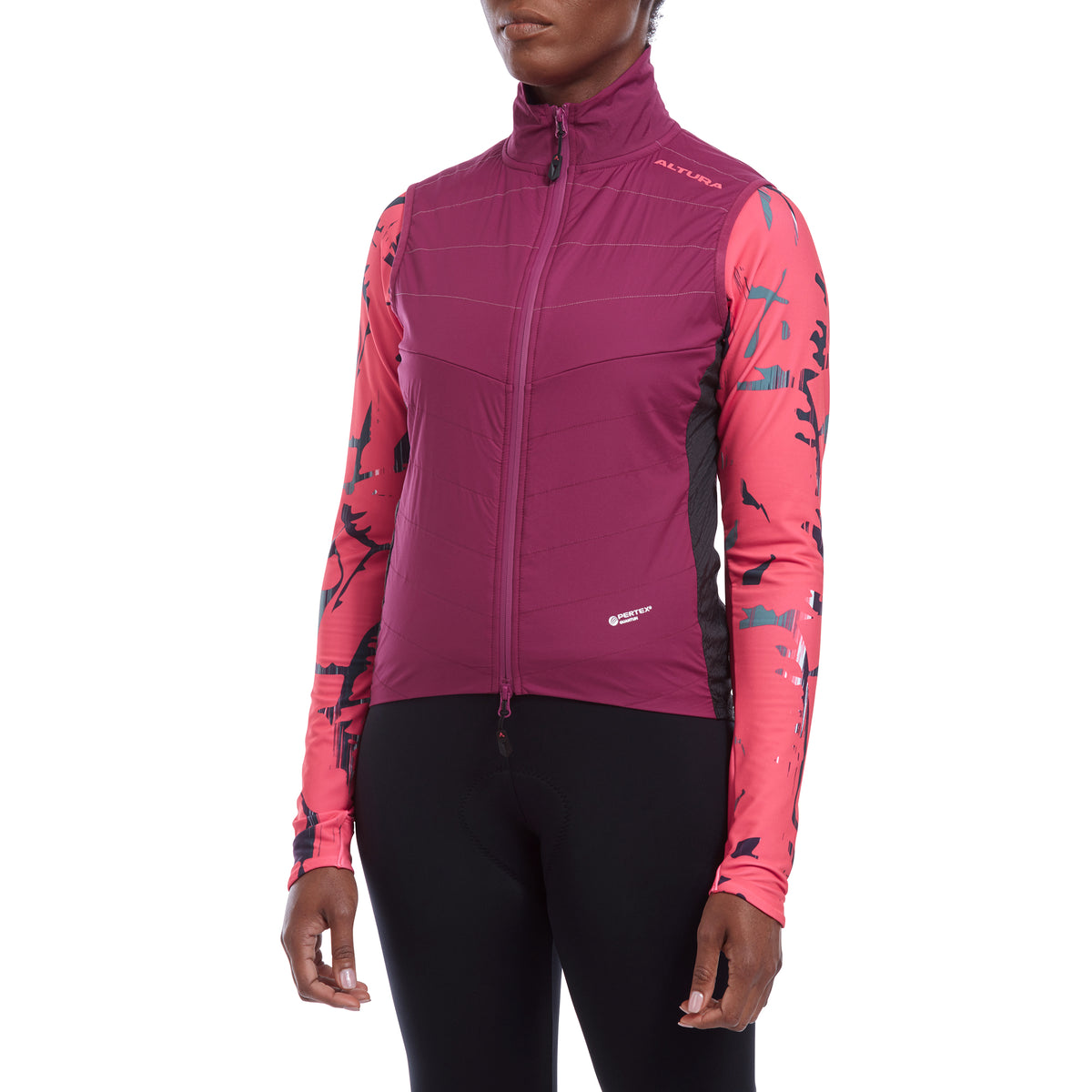 Altura Icon Women's Rocket Insulated Cycling Gilet 2021: PURPLE 8