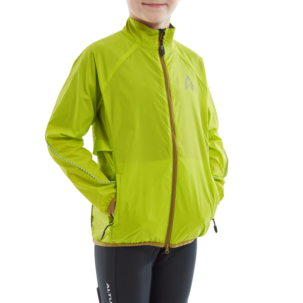 Altura Kid's Airstream Jacket 2022: LIME 7-8 YEARS