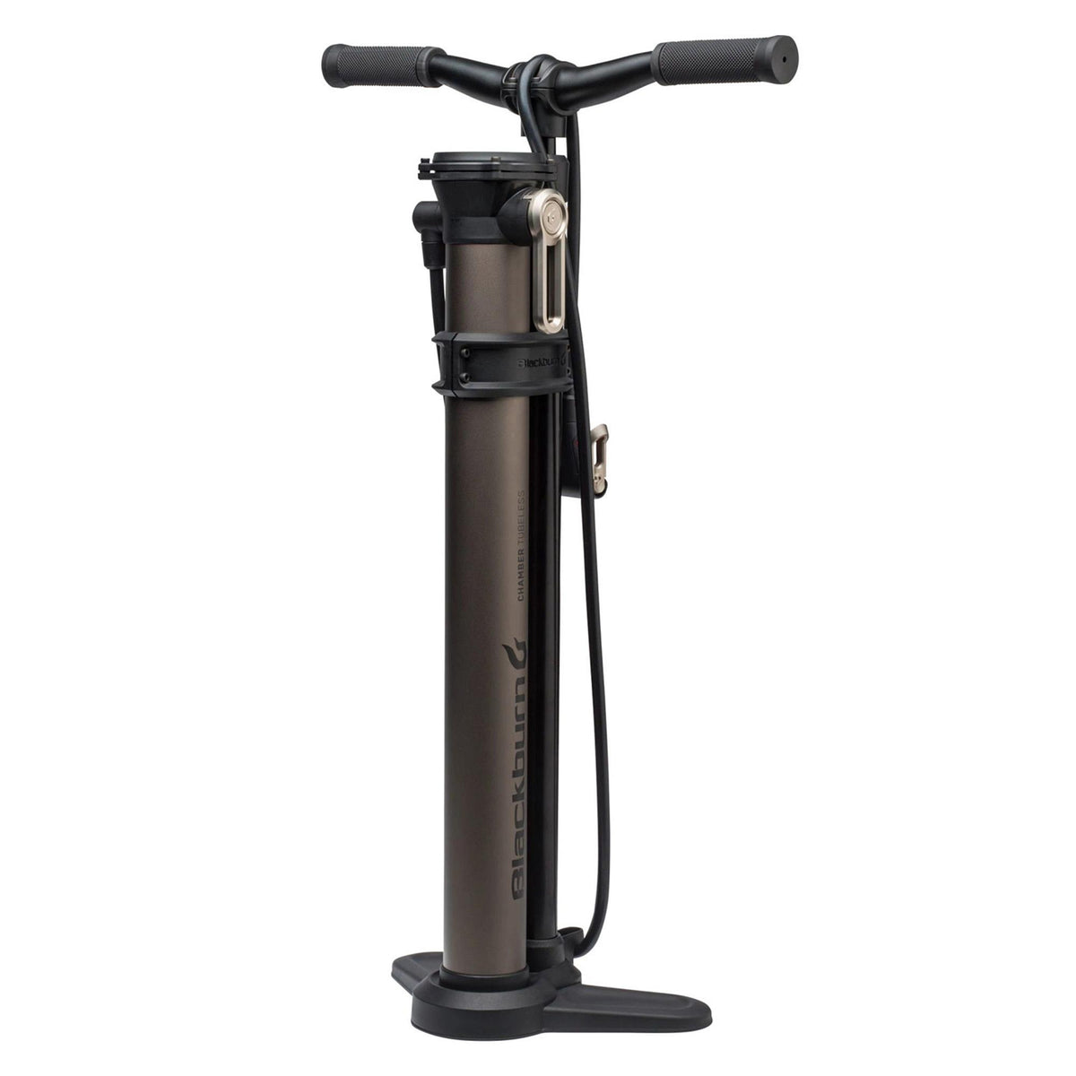 Blackburn Chamber Tubeless Floor Pump: BLACK