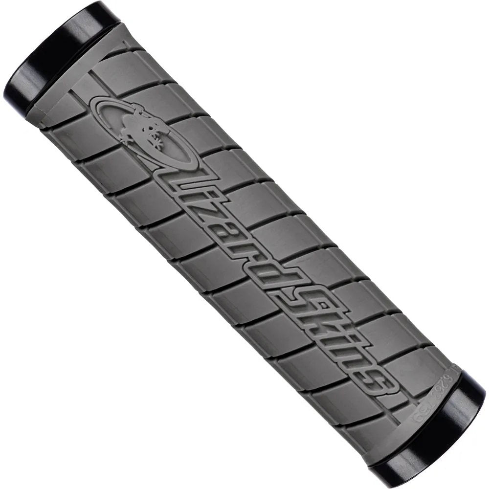 Lizard Skins - Dual-Clamp Lock-On Logo - Graphite