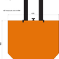 Cobags Bikezac 2.0 - Simply Orange Pannier Bag for Life - Bike Boom