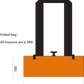 Cobags Bikezac 2.0 - Simply Orange Pannier Bag for Life - Bike Boom