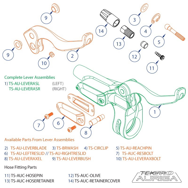 TEKTRO SPARES - CIRCLIP