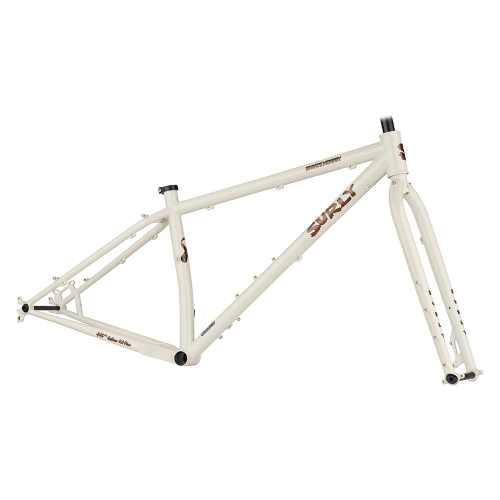 Surly Karate Monkey Frameset - Snow Mold White