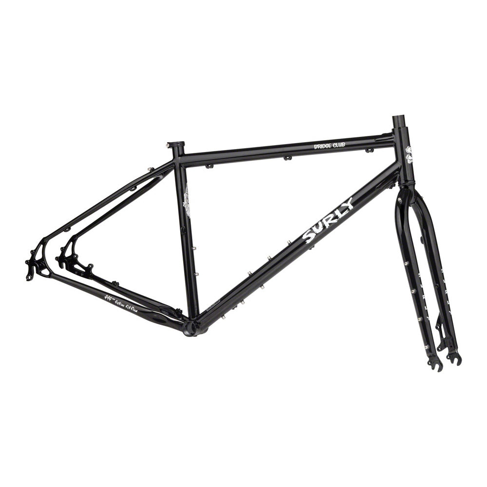 Surly Bridge Club Frameset - Trevor's Closet Black