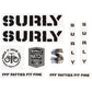 Surly Make It Your Own Decals