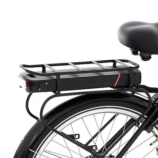Babboe Rear rack with battery holder