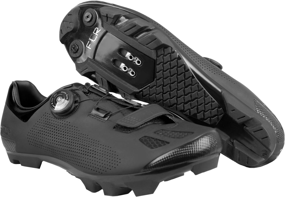 FLR F70 Pro MTB M250 Shoe in Matt Black Size 40