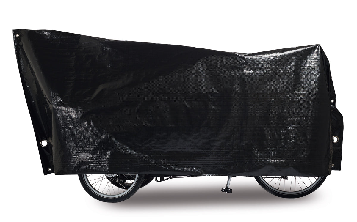 VK "Cargo Bike" Waterproof Bicycle Cover in Black