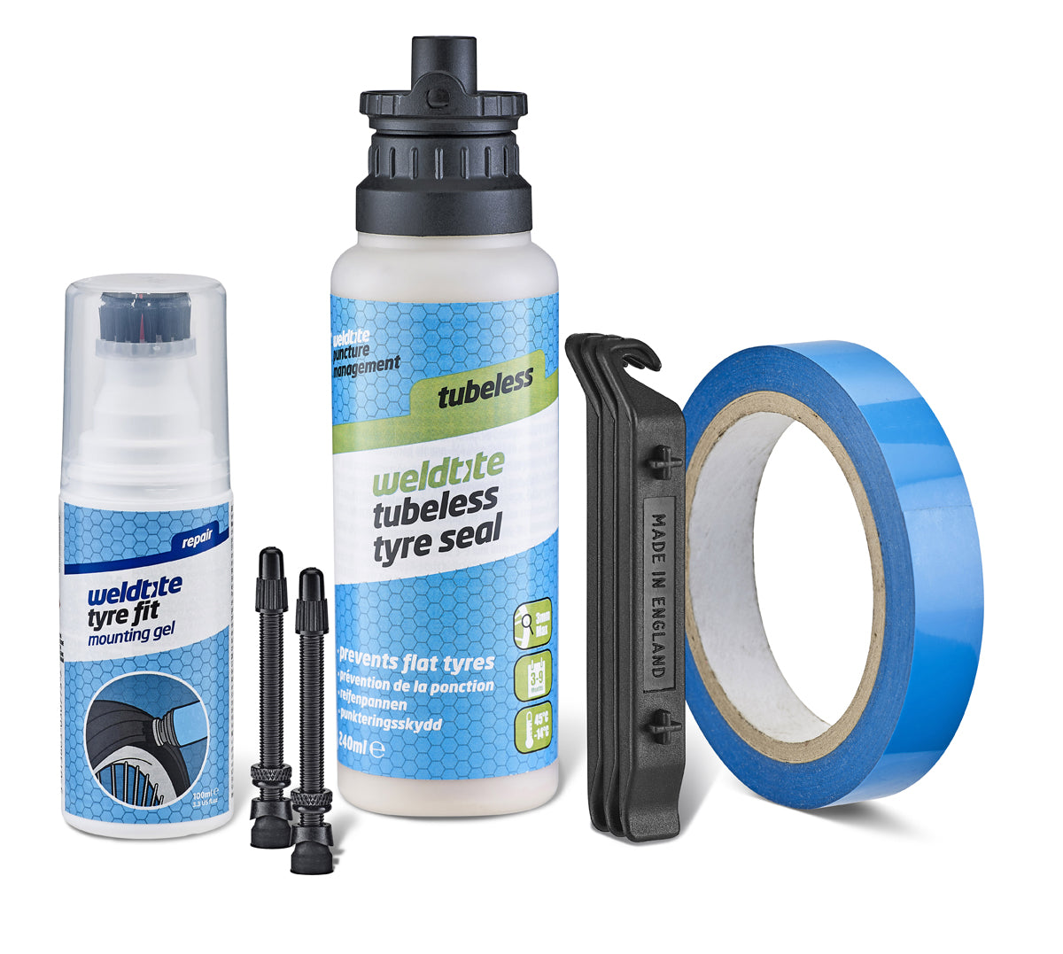 Weldtite Tubeless Complete Conversion System - Road