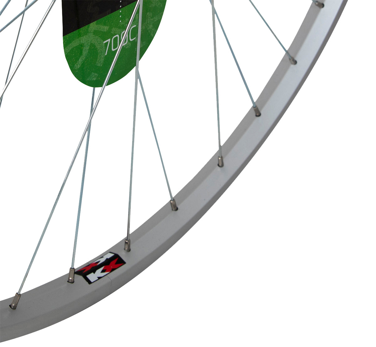 KX Economy 700C Single Wall 36H Rim Brake in Silver