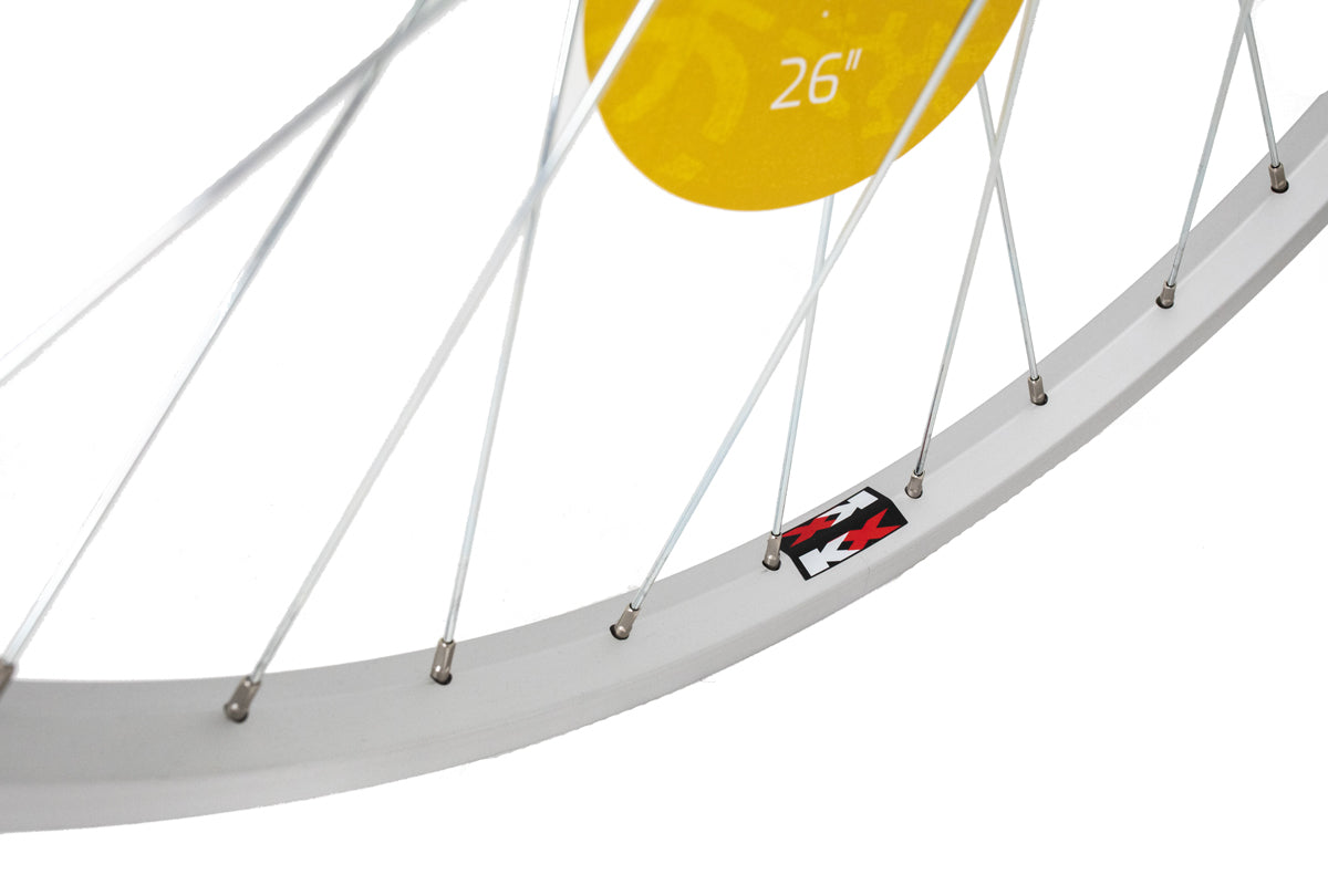 KX Economy 26" Single Wall 36H Rim Brake in Silver