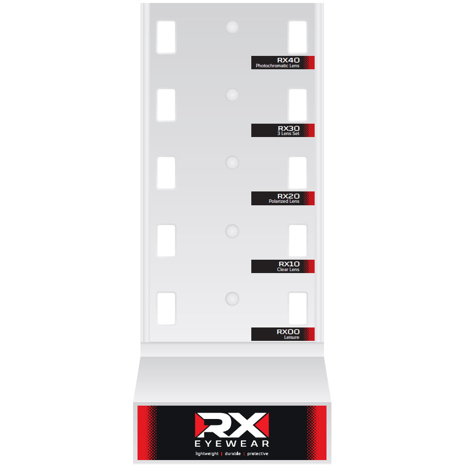 RX 5-Piece Counter Display