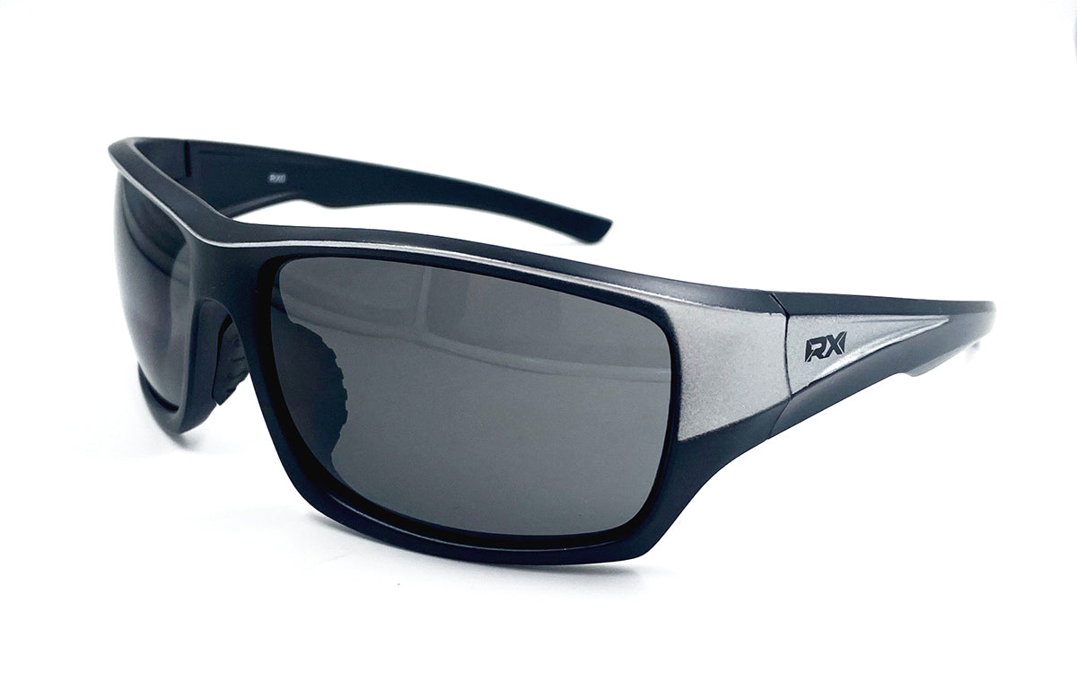 RX0 Leisure Eyewear in Matt Black/Silver