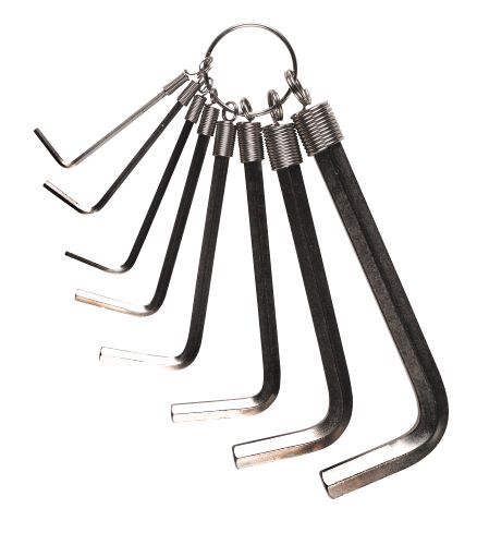 Cyclo Hexagonal Key Ring Allen key Set