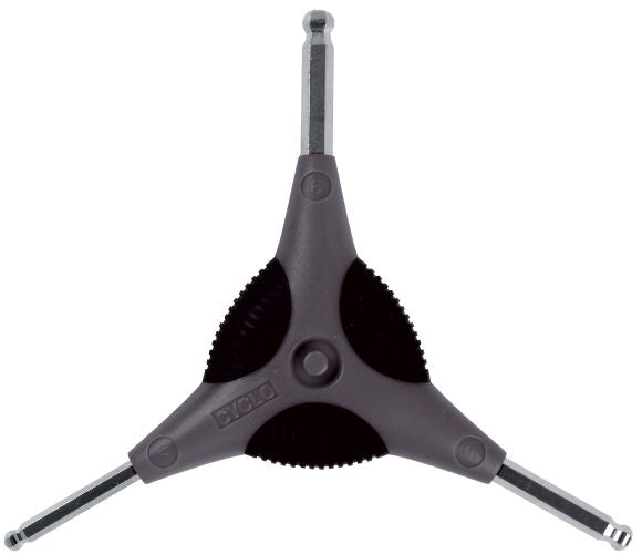 Cyclo Mini 'Y' Wrenches Allen Keys 4, 5, 6mm - Ball Ended