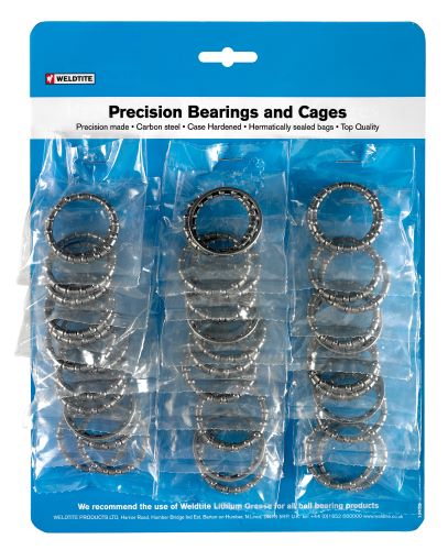 Weldtite 5/32" Head Race Ball Cages (20 Pairs)