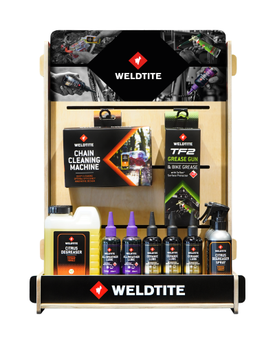 Weldtite Wooden Counter Stand & Drivetrain Stock