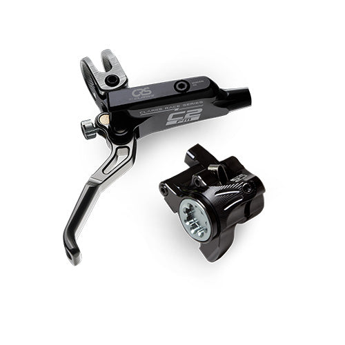 Clarks CRS C2 CNC 2-Piston Flat Mount Hydraulic Disc Brake 160/160mm