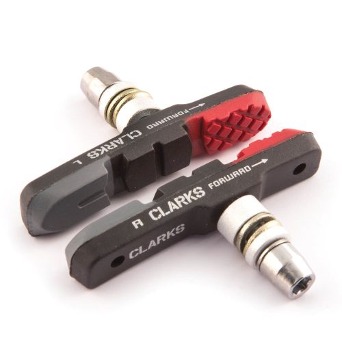 Clarks CPS301 - 72mm V Brake Pads, Triple Contour Design