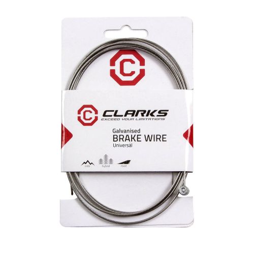 Clarks Galvanised MTB / Hybrid / Road Brake Inner 2000mm (carded)