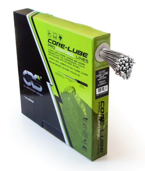 Clarks Core-Lube Road Brake Wire Dispenser Box (100pcs)