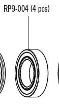 Fulcrum Sealed Bearing Hub (RP9-004)