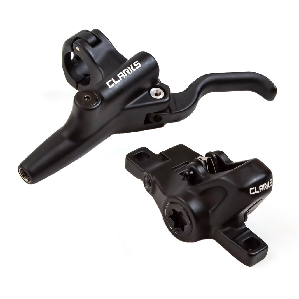 Clarks M-Series M2.1 Hydraulic Front & Rear Disc Brake SET in Black 160mm