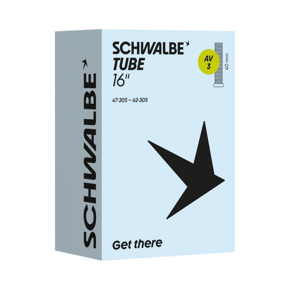 Schwalbe AV3 - 16 x 1.75" - 2.40" Tube - Schrader 40mm