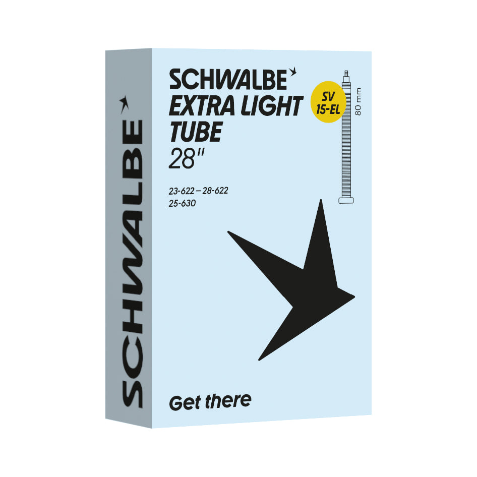 Schwalbe SV15-EL - 700 x 23-28mm Extra Light Tube - Presta 80mm