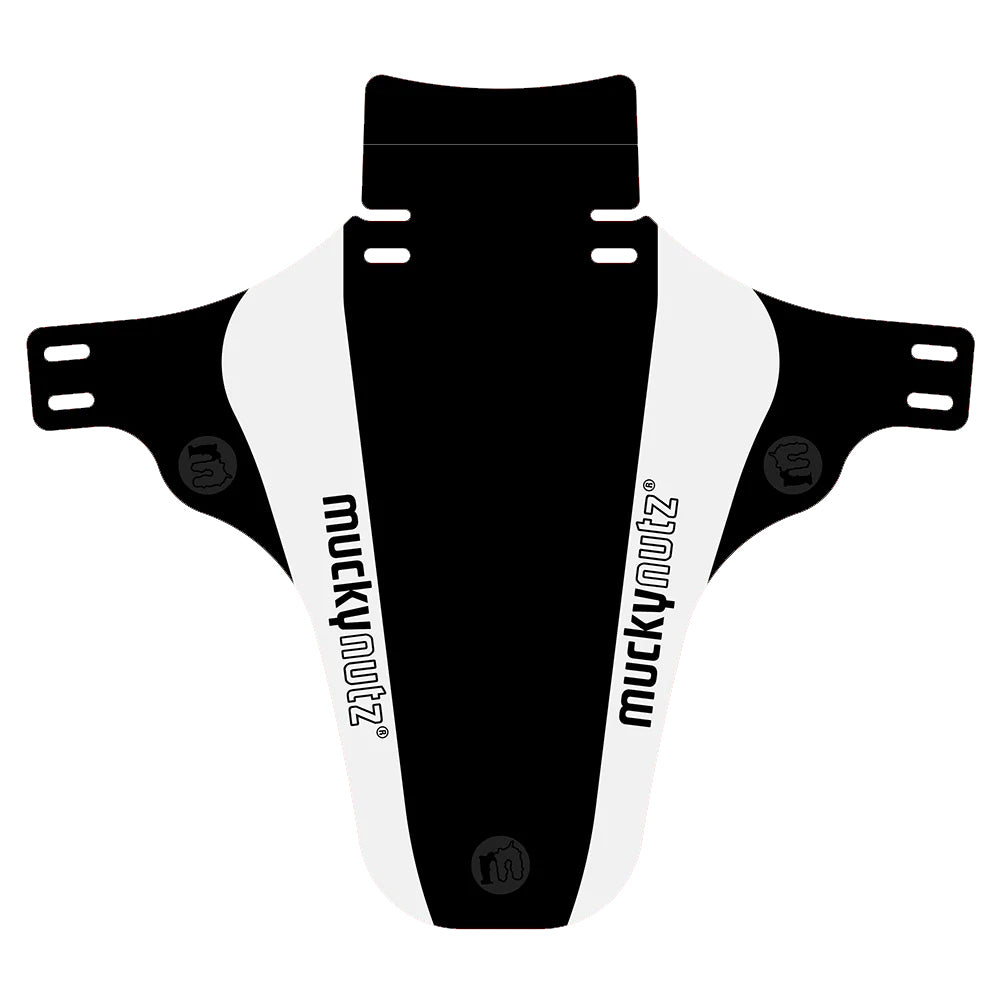 Mucky Nutz Front Face Fender in White