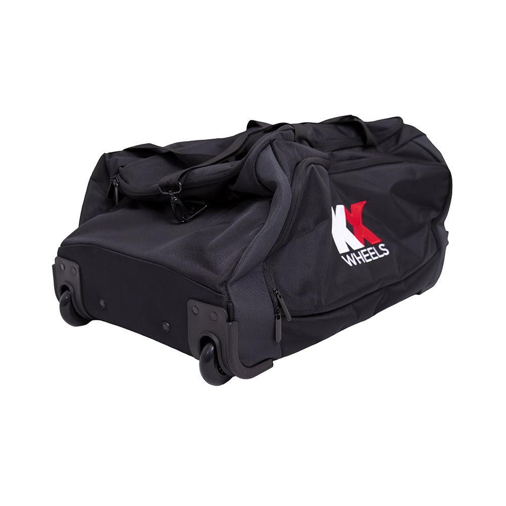 KranX Branded Wheeled, Handled Suitcase in Black