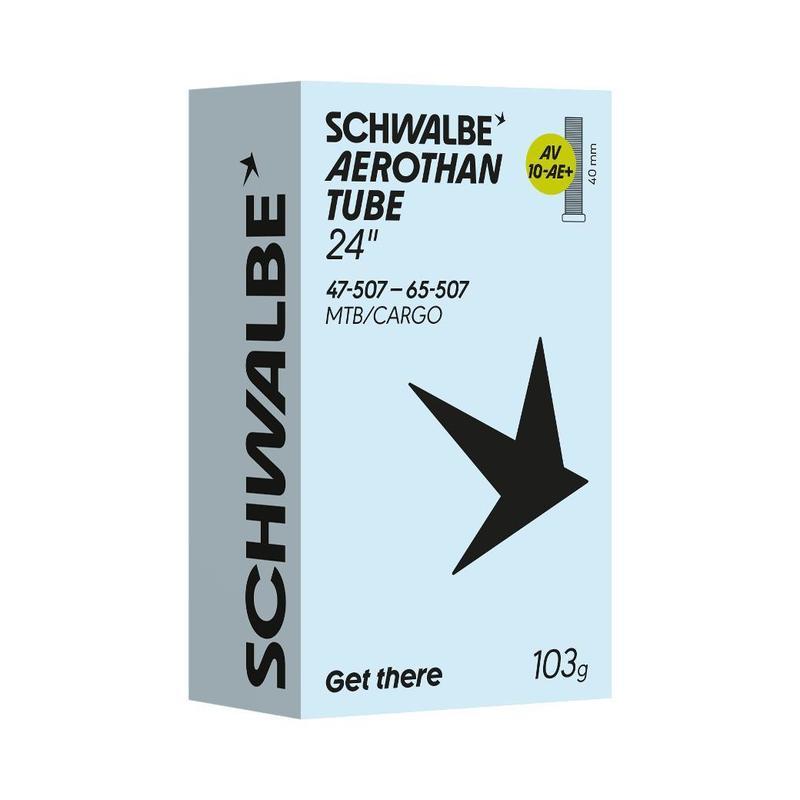 Schwalbe AV10-AE+ Aerothan 24 x 1.75-2.50 Schrader 40mm
