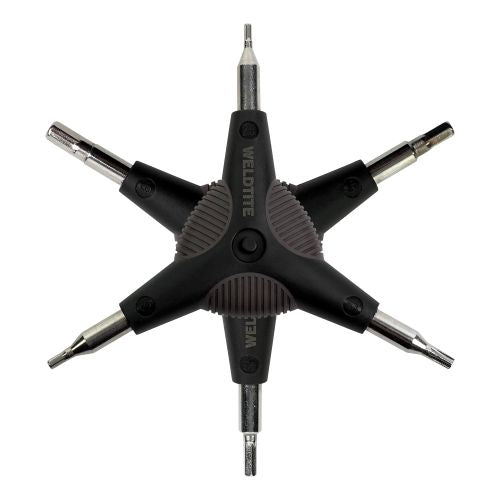 Weldtite 3-Way Y-Wrench Hex Key Set (6 tools)