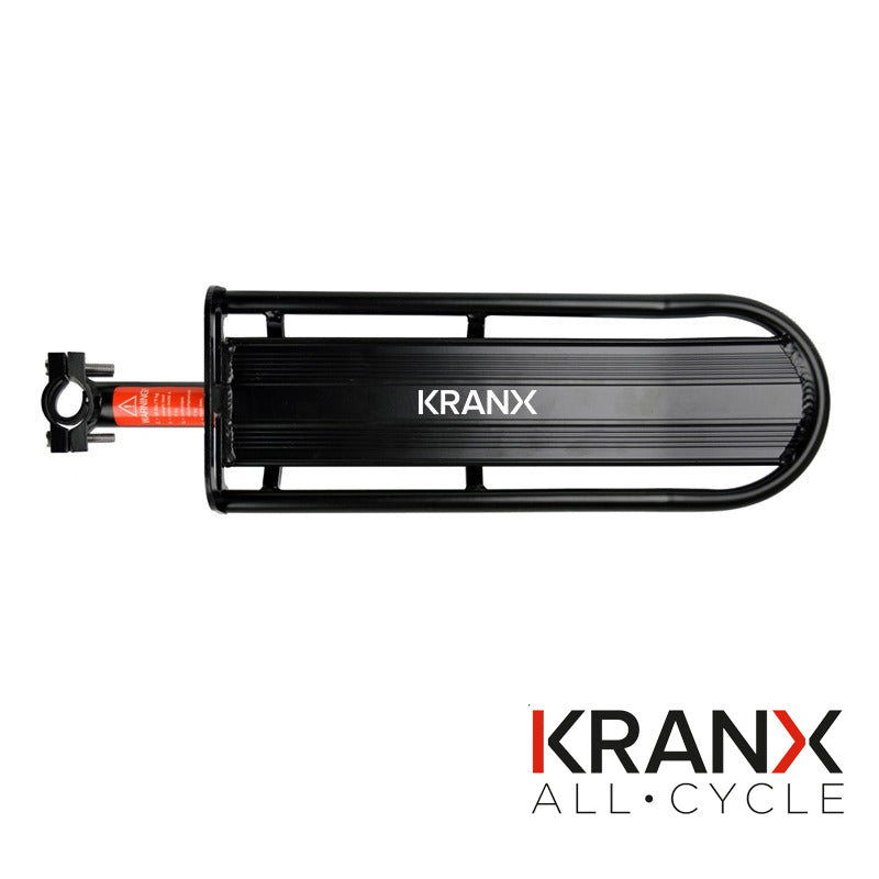 KranX Seatpost Mount Rear Carrier in Black