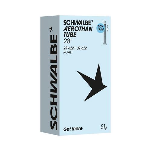 Schwalbe Aerothan Tube 28" Road - Presta Clik Valve 60mm