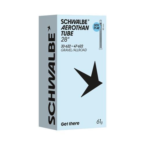 Schwalbe Aerothan Tube 28" - Gravel / Allroad - Presta Clik Valve 80mm