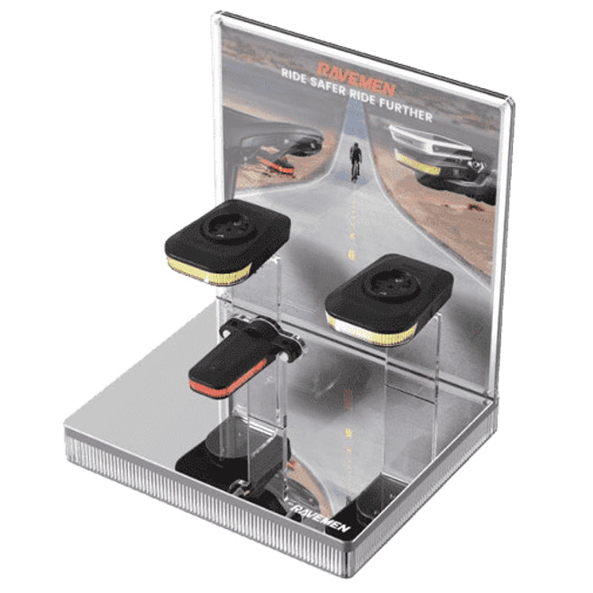 Ravemen POP04 Counter Display Stand for FR160, FR300, FR500, FR1100, CL01