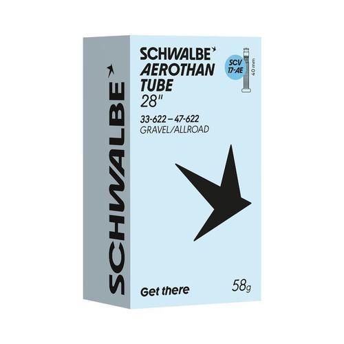 Schwalbe Aerothan Tube 28" - Gravel / Allroad - Presta Clik Valve 40mm